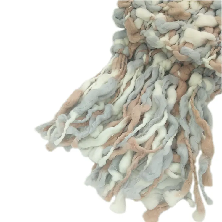 shemagh knitted scarf Wholesale Feel soft comfortable Hand-knitted lady's scarf