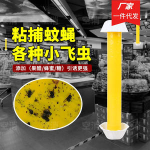 Trampas para moscas no tóxicas para el control de mosquitos y moscas, para uso en jardín, granja y exteriores, solución desechable de control de plagas en forma rectangular - Product Image 3