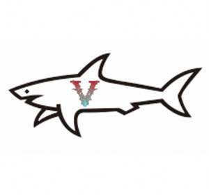 Nouvelle Arrivée 25 Autocollants Décoratifs en PVC Imprimés UV Style Dessin Animé Drapeau Requin Autocollant Marseille Bineece Paul Jul Vrunk Cp Jul Vrunk - Product Image 1