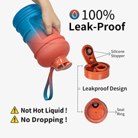 Bouteille en plastique réutilisable écologique de 2,2 L sans BPA avec bouchon pour boire directement, personnalisable, pour la maison, la cuisine, le bureau, usage quotidien