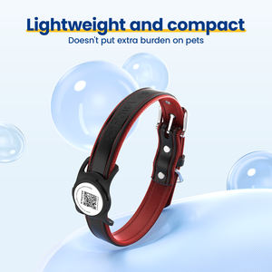 Verstellbares Leder-Hunde halsband Solid Pattern Reflective Buckle Personal isiertes Sicherheits halsband für kleine mittelgroße Hunde Classic - Product Image 4