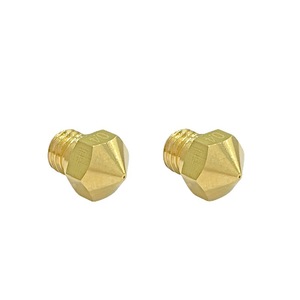 Boquilla Makerbot Mk10 de 0,4 mm y 9 mm, hexagonal, roscada, de metal, accesorio para impresora 3D - Product Image 1