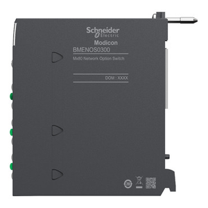 Module de commutation Schneider BMENOS0300 100% original, transmission de données industrielles stable en temps réel, EtherNet/IP Powerline - Product Image 2