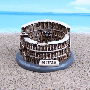 Tavolo di sabbia psicologico eco-friendly resina sabbia gioco modello scatola di terapia giocattoli con Logo romano colosseo - Product Image 1