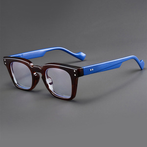 Occhiali Presbiti Unisex <span class=keywords><strong>Vintage</strong></span> con Logo Personalizzato, Montatura Quadrata Anti Luce Blu, Disponibile in Verde, Blu e Nero - Product Image 3