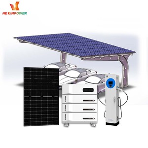 Adecuado para sistemas de almacenamiento de energía para cobertizos de bicicletas solares fuera de la red para 1, 2 o 3 vehículos. - Product Image 3
