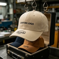 Topi Baseball 6 Panel 100% Katun Twill Logo Kustom Unisex Snapback Grosir Bordir Sablon Kustom