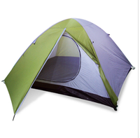 Tente de plage pliable 210*210*120cm, imperméable, double couche, quatre saisons, une chambre, pour camping en plein air, en polyester 170T avec revêtement PA