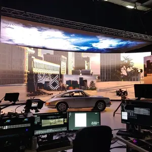 XR-pantalla Led de 7680hz para pared de estudio, pantalla HD inmersiva 3D para interior, película, producción Virtual