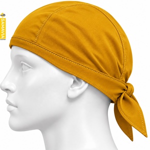Gorro Quirúrgico SAMAVIA de Nailon Color Mostaza con Lazos Ajustables, Gorro Médico Informal para Uniformes de Salud y Accesorios - Product Image 4