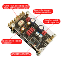 WUZERVON ZK-QCC Qualcomm QCC5125 QCC3034 BT 5.1 Papan Dekoding Tanpa Hilang APTX LDAC Modul Suara Tingkat Fever