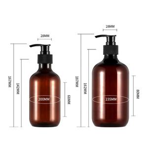 500ml Plastic Black <b>Shampoo</b> <b>Bottle</b> <b>Pump</b> Sprayer Cosmetics Containers Lotion <b>Bottle</b> for Facial Cleanser 60ml 200ml Sizes - Product Image 6