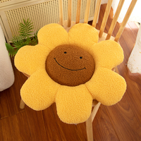Nouveau design : Coussin en peluche tournesol et marguerite, jouet multifonctionnel et doux pour voiture, canapé, chambre, sieste, décoration intérieure