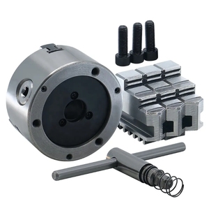 Mandril hidráulico autocentrante de 3 mordazas K11 de 80mm, 100mm, 200mm, 250mm para torno, mandril de mordazas blandas para fresadora - Product Image 3
