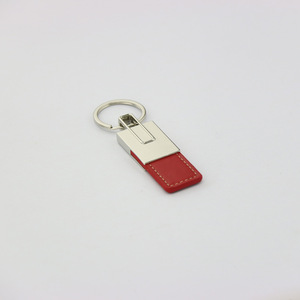 Nhà Máy Trực Tiếp Xuất Khẩu Kim Loại Mặt Dây Chuyền Kẽm Hợp Kim Da Keychain Với Lụa Màn Hình In Ấn Hình Chữ Nhật Hình Dạng - Product Image 3