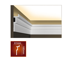 2022 Offre Spéciale sécurité et protection de l'environnement PU <span class=keywords><strong>LED</strong></span> <span class=keywords><strong>CORNICHE</strong></span> haute qualité étanche ignifuge polyuréthane <span class=keywords><strong>plafond</strong></span> <span class=keywords><strong>corniche</strong></span> - Product Image 6