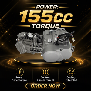 Motor Zongshen de <span class=keywords><strong>155cc</strong></span>, CDI, eléctrico, 4 tiempos, con embrague manual, 4 velocidades, refrigerado por aire, para motocicleta <span class=keywords><strong>Pit</strong></span> <span class=keywords><strong>Bike</strong></span> tipo Monkey. - Product Image 6