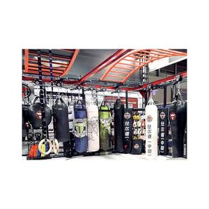 Sac de frappe de <span class=keywords><strong>boxe</strong></span> 180cm avec logo personnalisé rempli d'eau et de sable en cuir PU et PVC - Product Image 5
