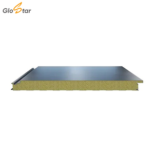 工場A1耐火断熱防水50mm厚IWロックウール壁サンドイッチパネル（製造工場の外壁用） - Product Image 2