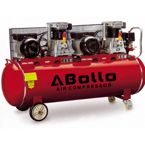 Compresores de aire industriales de 2.2*2KW 3*2HP 200/300L, venta directa de fábricas chinas. - Product Image 1