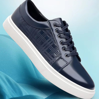 Nouvelles Chaussures de Marche Tendance 2026 OEM en Cuir PU à Semelle Épaisse, Résistantes à l'Usure, à Bout Rond, pour l'Été, à Lacets, Style Sportif et Professionnel