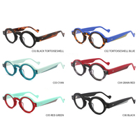 Gafas Ópticas Laminadas al por Mayor con Montura de Acetato Grueso de Alta Calidad, Diseño de Moda Vintage 2026