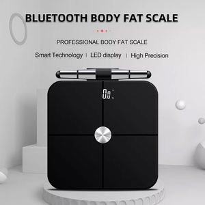 कारखाने डायरेक्ट स्क्वायर iटो 180 किलोग्राम घरेलू बैटरी बाथरूम इलेक्ट्रॉनिक 8 इलेक्ट्रोड डिजिटल स्मार्ट बॉडी फैट बाथरूम स्केल - Product Image 2