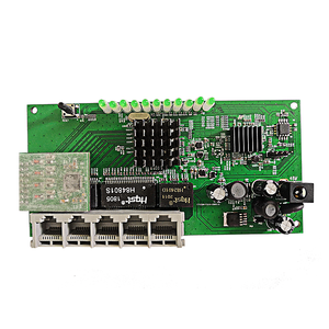 New 5 Port Gigabit <b>Router</b> Module 10/100/1000M Distribution Box 5-port Poe <b>Wired</b> <b>Router</b> Modules OEM PCBA With RJ45 - Product Image 1