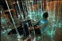 Snoezelen-Sinnestraining-Ausrüstung: LED-Visuelle-Stimulationsspielzeuge, Faseroptik-Leuchten mit Aluminiumgehäuse für Autistische Kinder