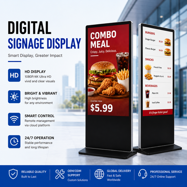 Indoor Retail Store Advertising 2K 4K Touchscreen LCD Digital Signage Displays Animation Floor Standing Elevator Kiosk