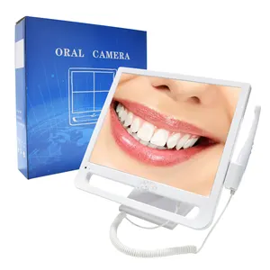 معدات طب الأسنان, كاميرا 12.0 ميجا بيكسل معدات طب الأسنان 17 بوصة كاميرا فم الأسنان مع شاشة الكريستال السائل كاميرا منظار طبي VGA كاميرا عالية الدقة لعرض الفم