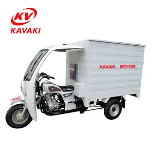 KAVAKI 3 Wheel Trike Closed Cabin Motor Tricycle Motorized Tricycles Gas