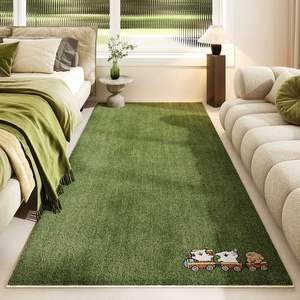 Alfombra <span class=keywords><strong>de</strong></span> Cachemira <span class=keywords><strong>de</strong></span> imitación <span class=keywords><strong>de</strong></span> estilo fresco <span class=keywords><strong>para</strong></span> dormitorio, sala <span class=keywords><strong>de</strong></span> estar, sofá, <span class=keywords><strong>mesa</strong></span> <span class=keywords><strong>de</strong></span> centro, mesita <span class=keywords><strong>de</strong></span> noche, alfombra antideslizante resistente a la suciedad <span class=keywords><strong>de</strong></span> dibujos animados - Product Image 4