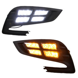 Luz LED DRL para Automóvil, Luz Diurna para Buick Encore <span class=keywords><strong>Opel</strong></span> <span class=keywords><strong>Mokka</strong></span> 2016 2017 2018, Luz de Circulación Diurna, Luz Antiniebla con Luz de Señal de Giro - Product Image 1