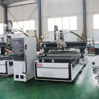 Machine à découper le bois contreplaqué, machine à travailler le bois, routeur CNC pour le bois, découpe CNC 1325 ATC, prix du routeur CNC