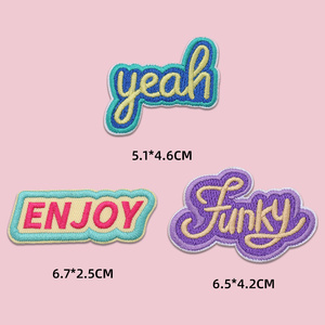 縫製不要で粘着性のあるパッチワーク衣類用パッチ、穴補修用の刺繍パッチ。 - Product Image 5