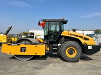 Compacteur routier d'occasion 26 tonnes Sany SSR260C-10H SSR260AC-8 SSR260C-10, rouleau compacteur vibrant à tambour unique, double entraînement