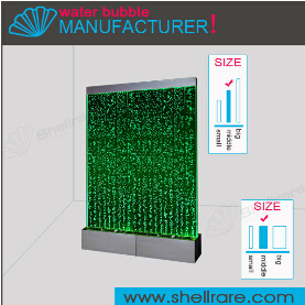 Tấm Tường Bong Bóng Nước Đứng Trên Sàn Với Đèn LED RGB Đầy Màu Sắc Tấm Tường Bong Bóng Acrylic Màn Hình Tính Năng Nước - Product Image 4