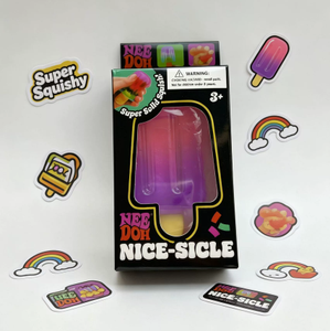 ของเล่นบีบคลายเครียดรูปไอศกรีมไล่สี New Nee d0h Nice Sicle บรรจุในกล่องของขวัญสุดสนุก - Product Image 1