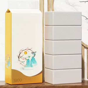 Papier hygiénique suspendu biodégradable et soluble dans l'eau, 1800 plis, 5 couches, vente directe - Product Image 3