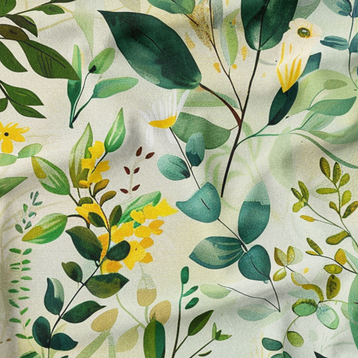 Print Linen Fabric