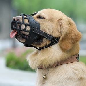 كمامات كلاب متينة وقابلة للتعديل لوقف العض والنباح والأكل العشوائي ، مثالية لكل سلالة من الكورجي إلى الدانات الكبيرة - Product Image 1
