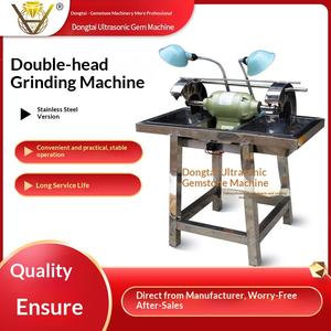 เครื่องเจียรพลอยแบบสองหัว เครื่องเจียรหยก เครื่องตัดหยก เครื่องเจียรหยก เครื่องแกะสลักหยกแบบแบน - Product Image 1