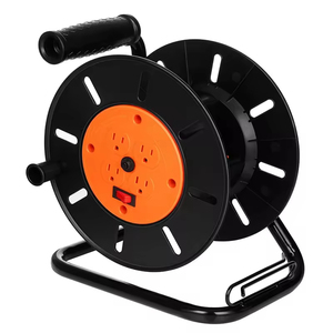 <span class=keywords><strong>Avvolgicavo</strong></span> Elettrico Retrattile Professionale da 24 Metri (80FT) SJTW 16/3 per Carichi Pesanti con Maniglia e Interruttore Automatico - Product Image 5