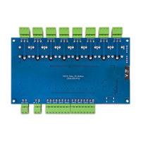 ESP32 Modbus Relay Delapan Saluran RS485 8 Input 8 Output Isolasi Optocoupler Terminal Sekrup Penutup Opsional