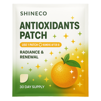 Patch transdermique antioxydant pour la peau, renouvellement de l'éclat, patch adhésif topique, commande en gros sous marque privée