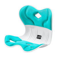 Forme de pétale de santé confortable confort longue séance Solution de pression du coccyx ergonomique soutien lombaire chaise de Correction de Posture