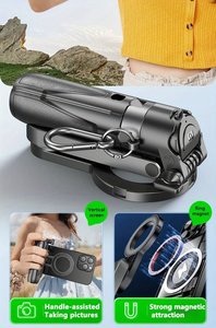 New P15Mini-C Magnetic Selfie Stick Tripod điện thoại di động đứng không dây điều khiển từ xa điện thoại di động chủ - Product Image 2