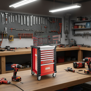 Juego de herramientas 519 Rs6 3ma con gabinete rodante y almacenamiento organizado para uso en taller - Product Image 3