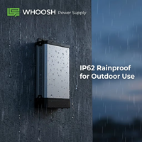 Alimentation électrique AC-DC 400W 12V 33A IP62 étanche à la pluie, marque WHOOSH, driver LED pour boîtes lumineuses publicitaires extérieures